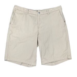 Lululemon Short Mens 38 Straw Beige Commission Flat Front Stretch Golf Chino